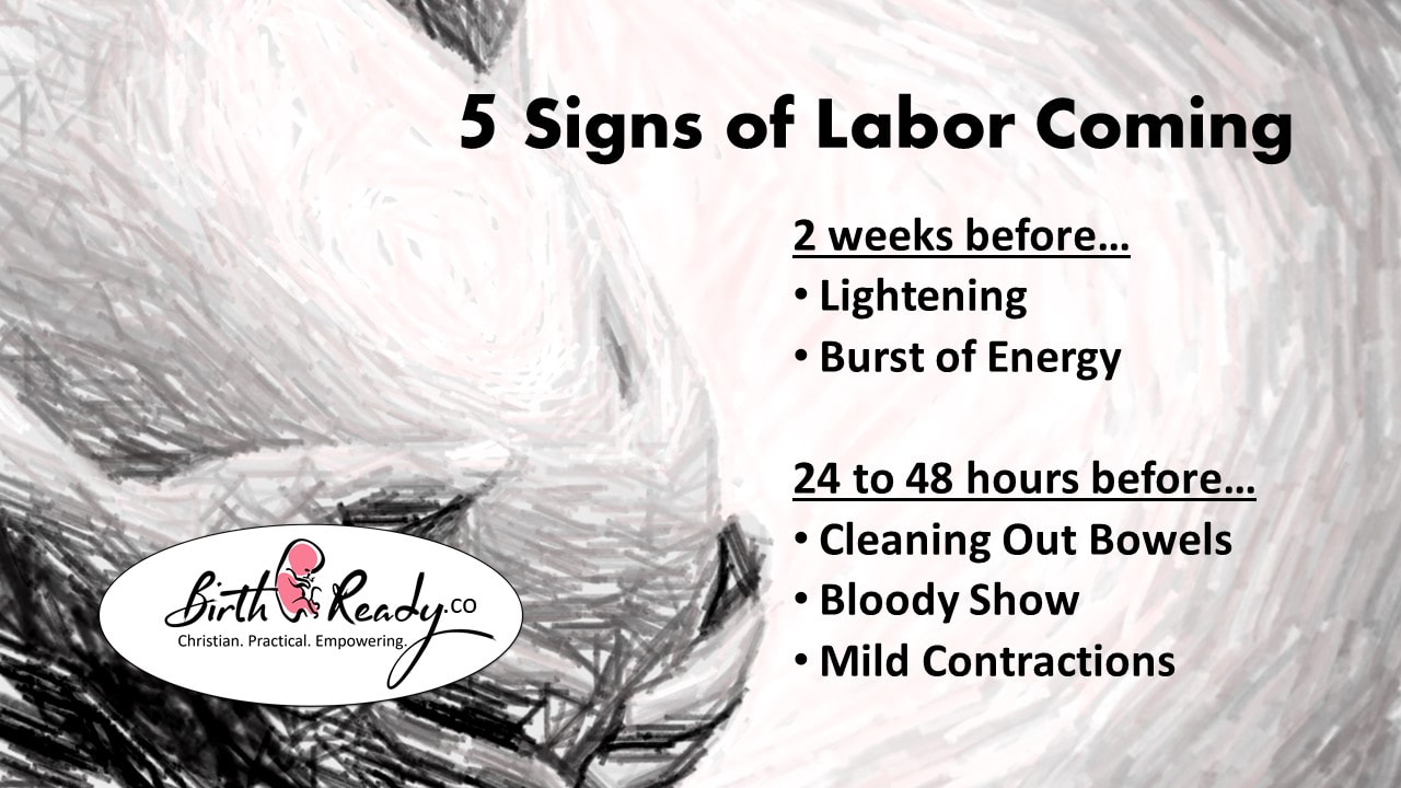 Signs of Labor Coming Childbirth